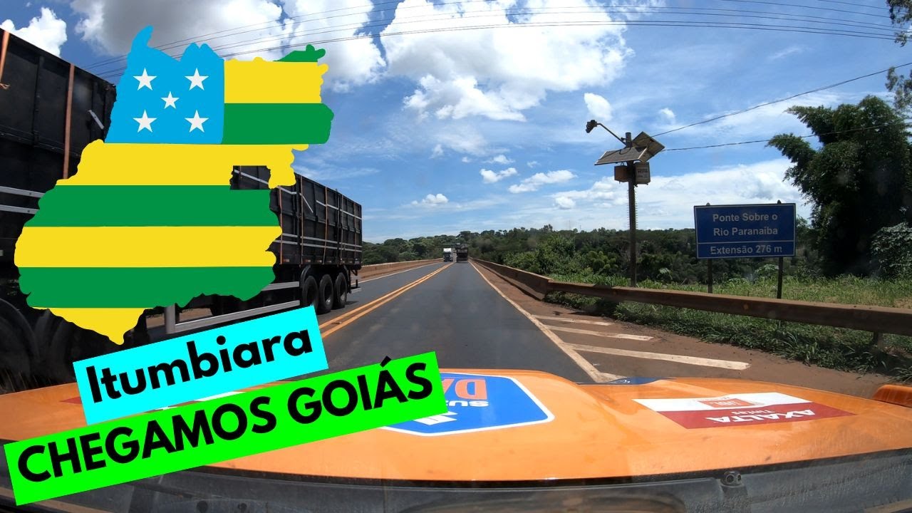 Chegamos em Goiás - cidade de Itumbiara
