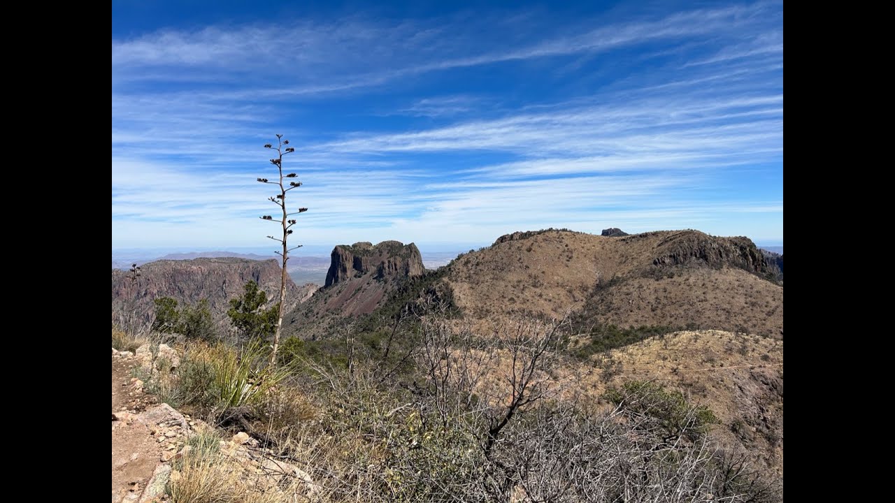 Hike to Emory Peak, Big Bend National Park, Texas | Chisos Mountains | 10 miles, March 2023