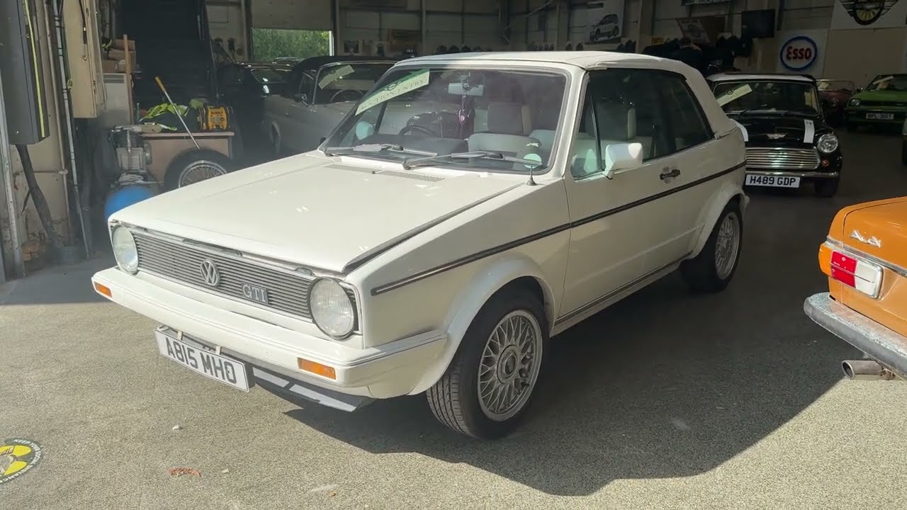1983 VOLKSWAGEN GOLF CABRIO GTI | MATHEWSONS CLASSIC CARS | AUCTION: 3, 4 & 5 SEPTEMBER 2025