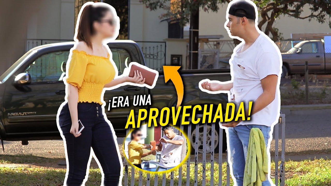 ENCUENTRO CARTERA como VAGABUNDO - ¡¿SE LLEVÓ EL DINERO?! | Rodolfo Villanueva
