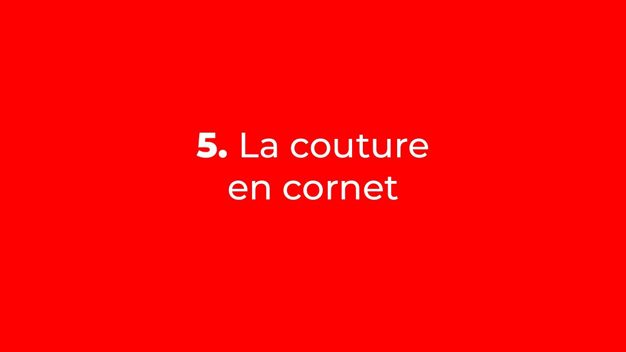 5/6 Coudre son jeans 1083 - La couture en cornet