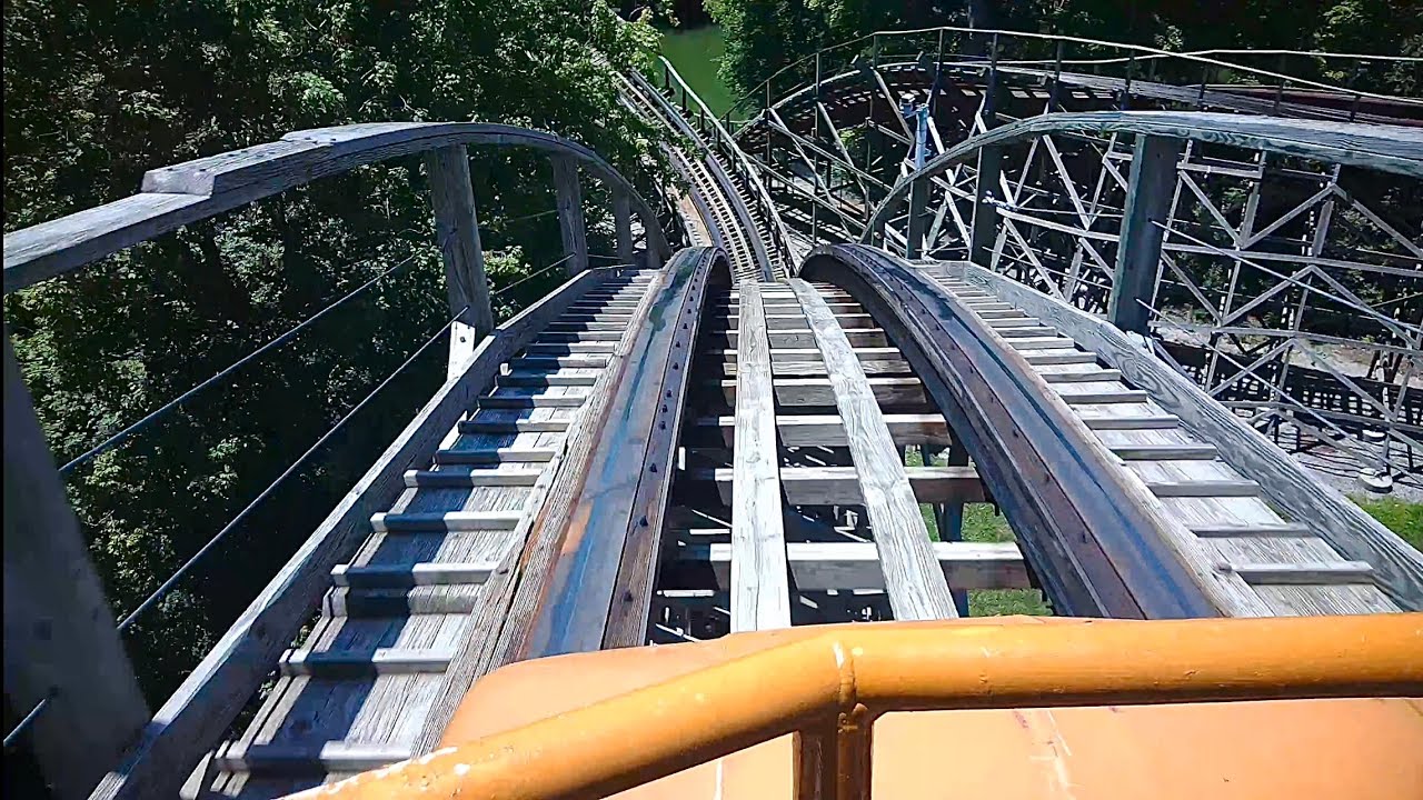 Mystic Timbers Front Seat POV 2025 FULL HD Kings Island