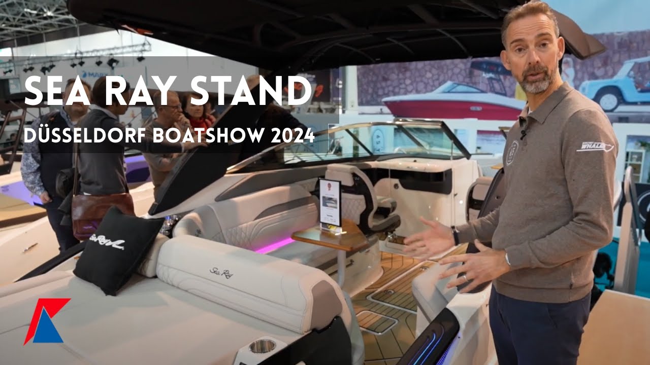 Check Out The Sea Ray Stand! - Düsseldorf Boatshow 2024