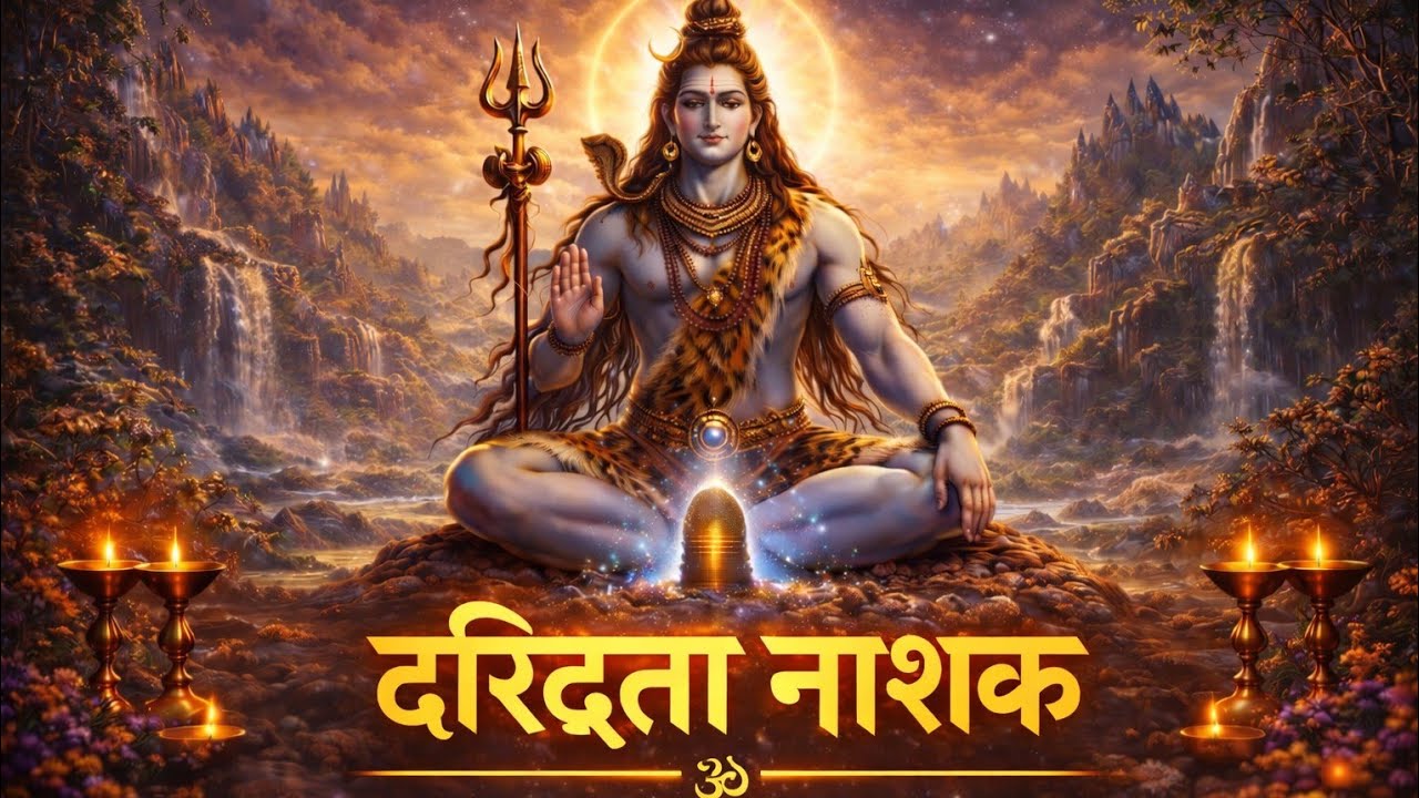 Powerful Daridrata Nashak Shiv Mantra 🔱| Arthik Sankat Ka Ant 