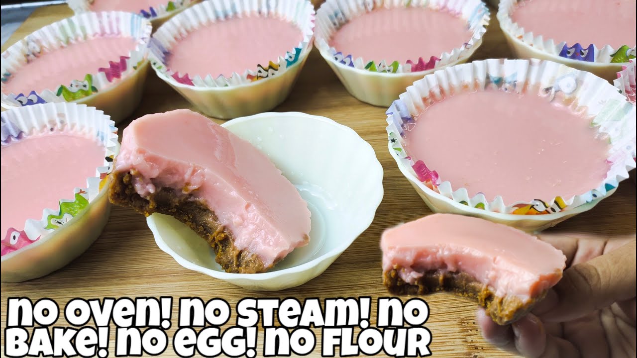 NO BAKE, NO OVEN, NO STEAM, NO EGG, NO FLOUR, | GRAHAM PANNACOTTA RECIPE