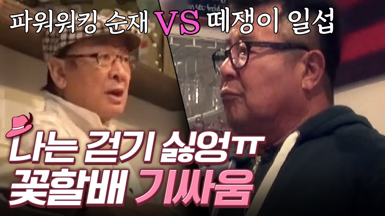 숙소에 가고픈 떼쟁이 일섭 VS 산책하고 싶은 맏형 순재ㅋㅋㅋ 양보 없는 싸움에 이서진은 가만히...🤣 | 꽃보다할배