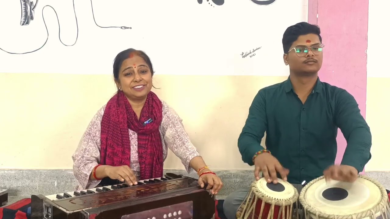 #धरोहरl  मेरा जीवन तेरी शरण | भक्तिमय लाइव कवर | सुप्रिया मिश्र – हारमोनियम | live cover song ।