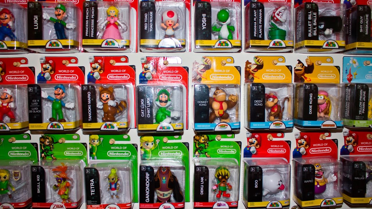World Of Nintendo Figures Collection