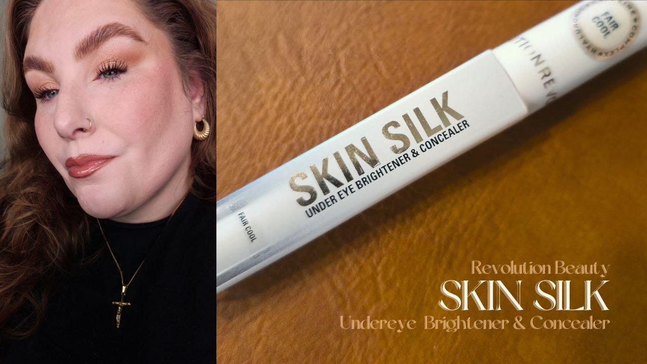 Revolution Beauty Skin Silk Under Eye Brightener & Concealer Review & Wear Test