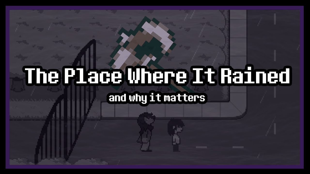 Deltarune, The Place Where It Rained