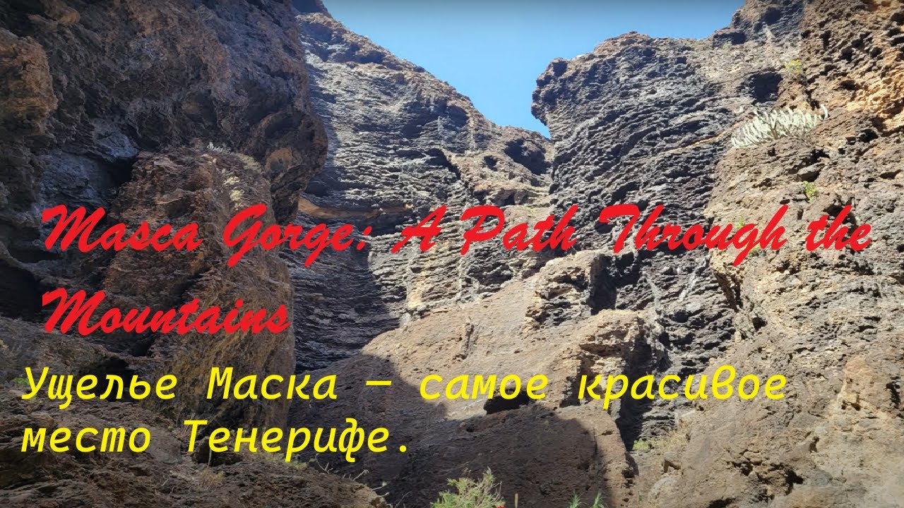Ущелье Маска, Тенерифе: советы, маршрут и незабываемые виды 🏞️ Maska Gorge Tenerife