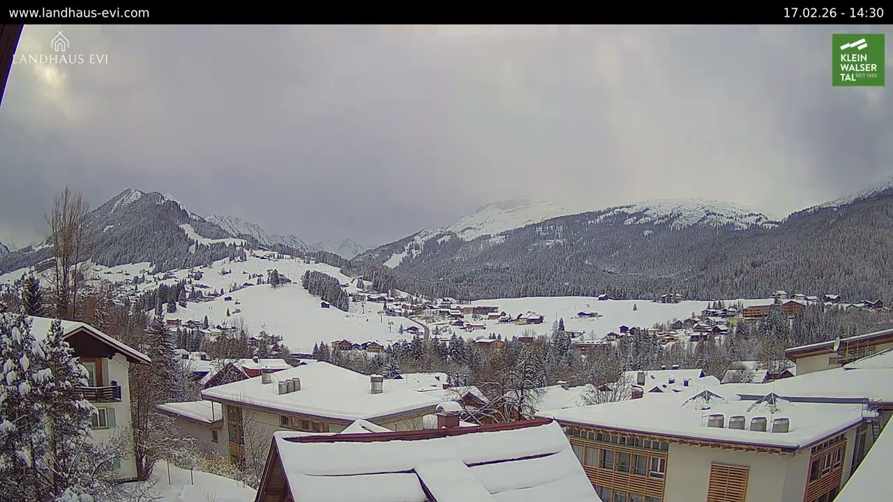 17.02.26 - Blick auf den Ifen - Landhaus Evi, Riezlern/Kleinwalsertal