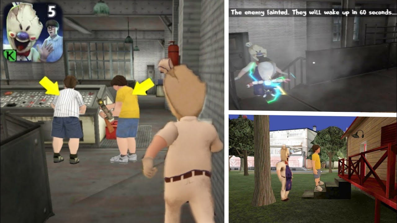 J. Returns Mike His Electrogun || Ice Scream 5 Top 3 Secrets Noone Knows About || Sprayer Easter Egg