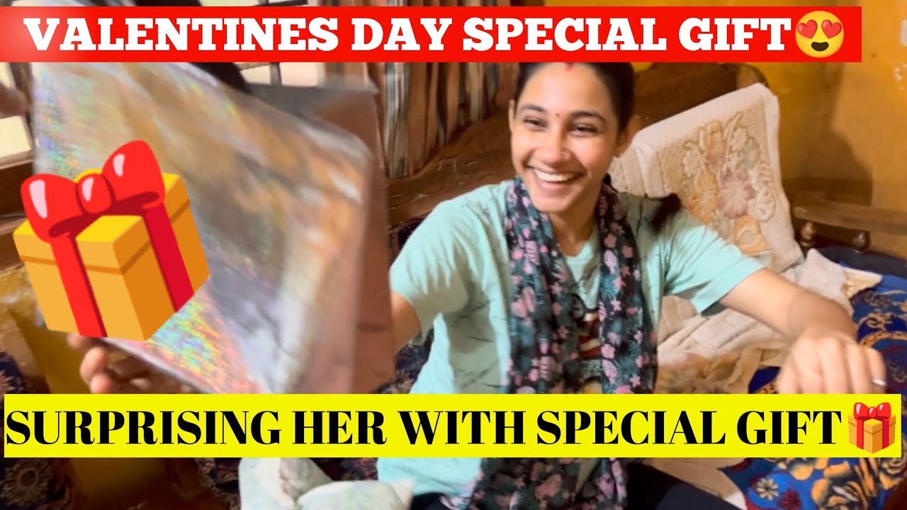 Valentines Day Special Surprise Gift For Her😍❤️//Love Marriage Couples😍#tulu #tulunadu