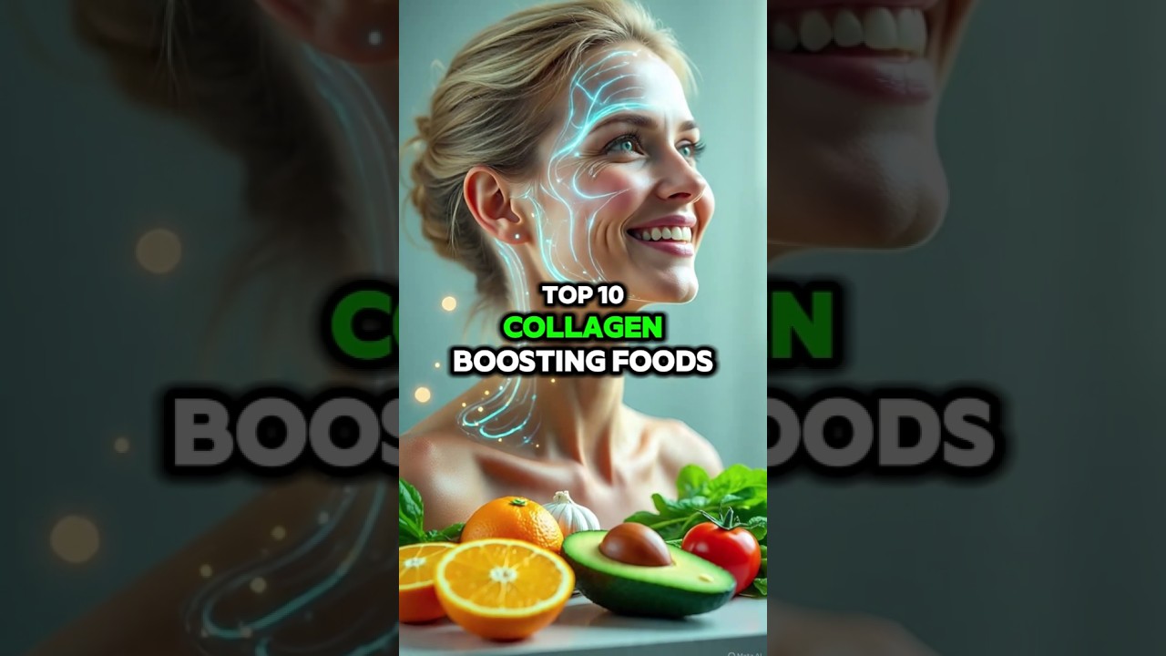 Top 10 Collagen-Boosting Foods for Youthful Skin & Anti-Aging Glow! ✨ #collagen #skinhealth