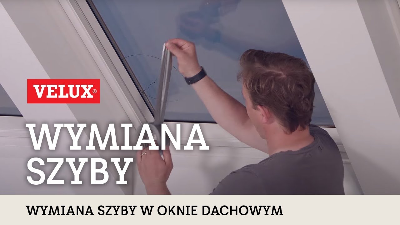 Wymiana szyby w oknie dachowym VELUX
