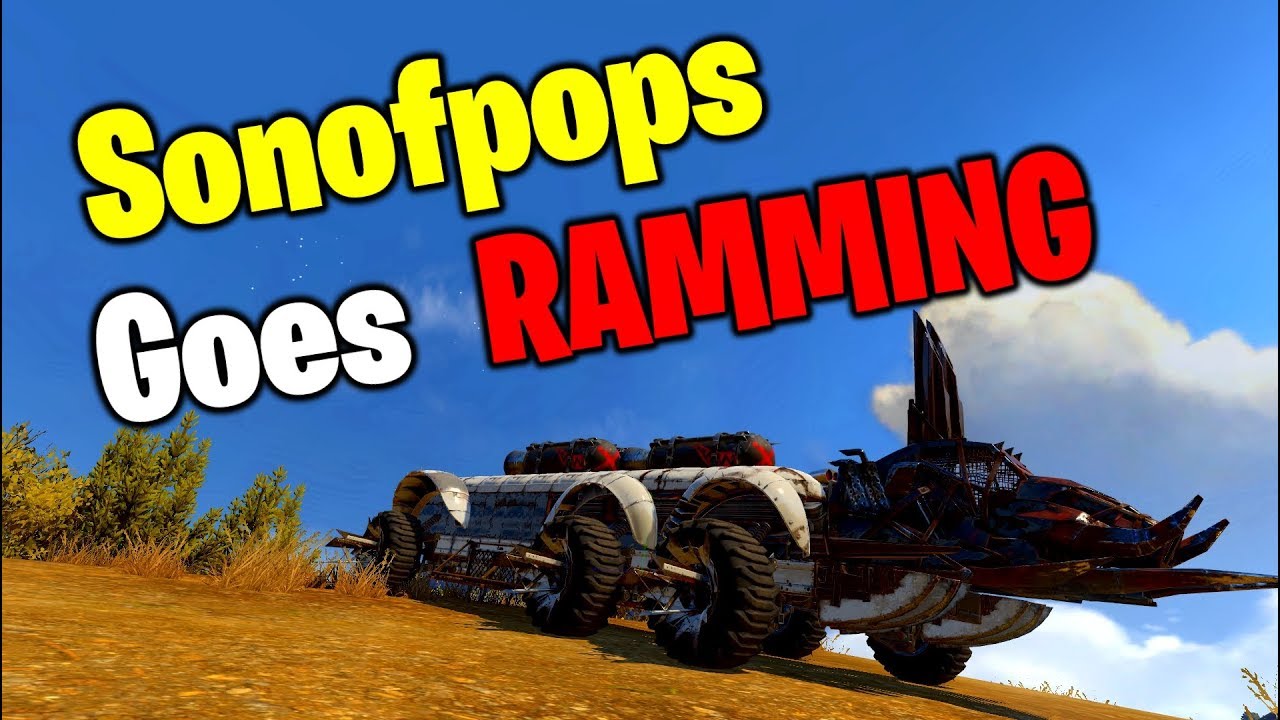Sonofpops goes Ramming - Crossout Tusk Cabin Build