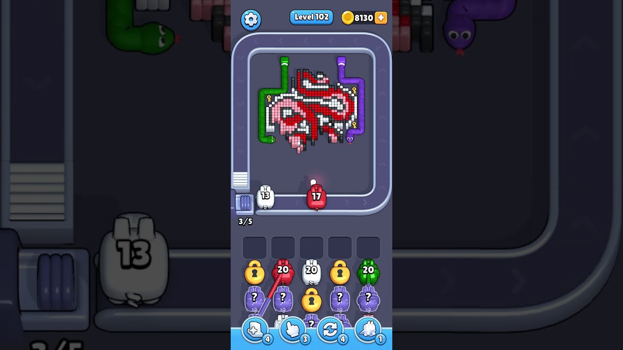 Pixel flow level 102 slow speed 