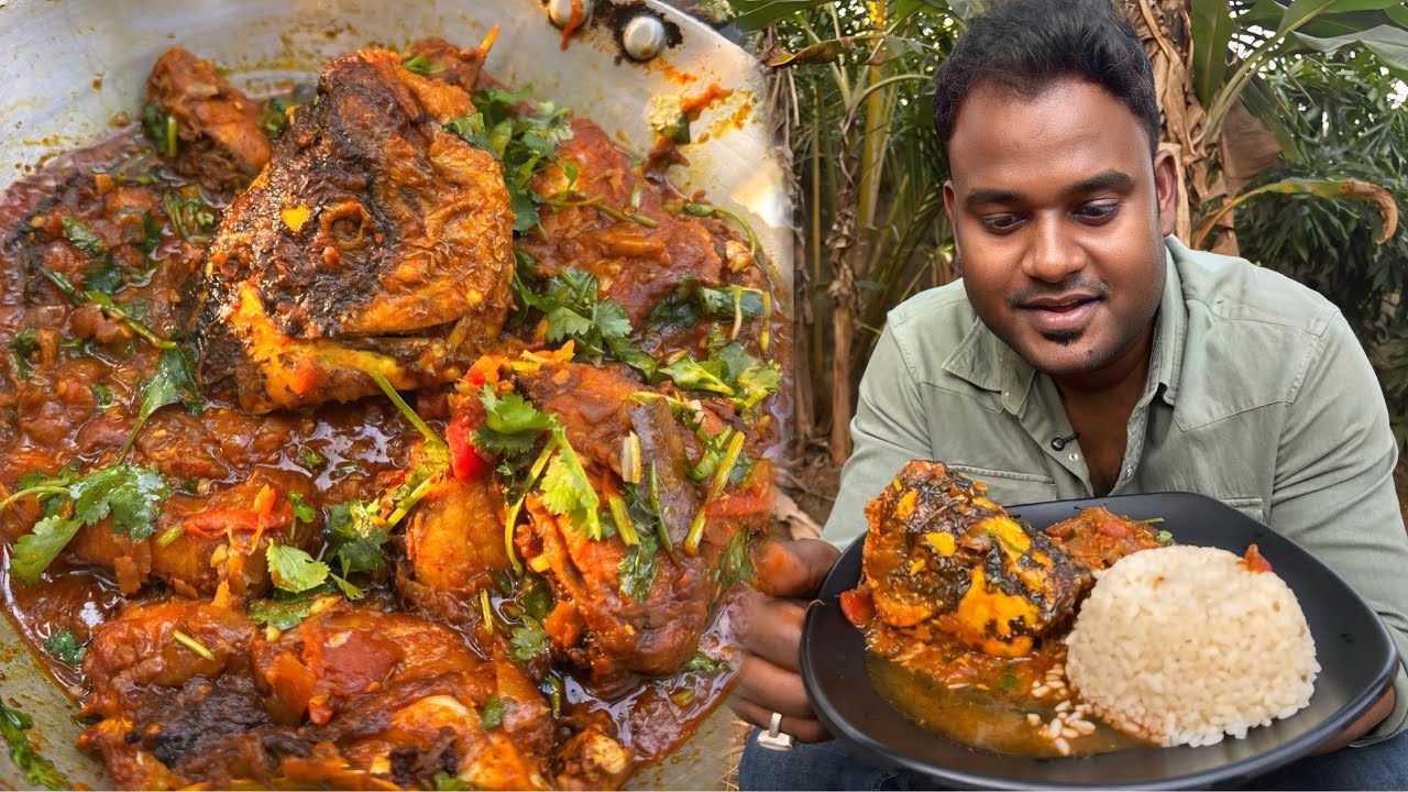 Dam ଭାକୁର ମାଛ Jhaal ଖାଇକି ମଜା ଆସିଗଲା @stanleykadhaba 