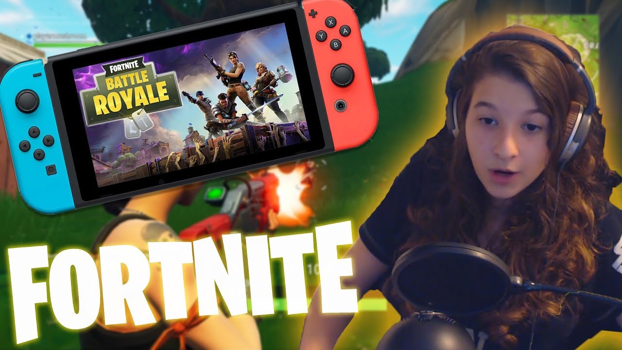 Jogando Fortnite no Nintendo Switch!!