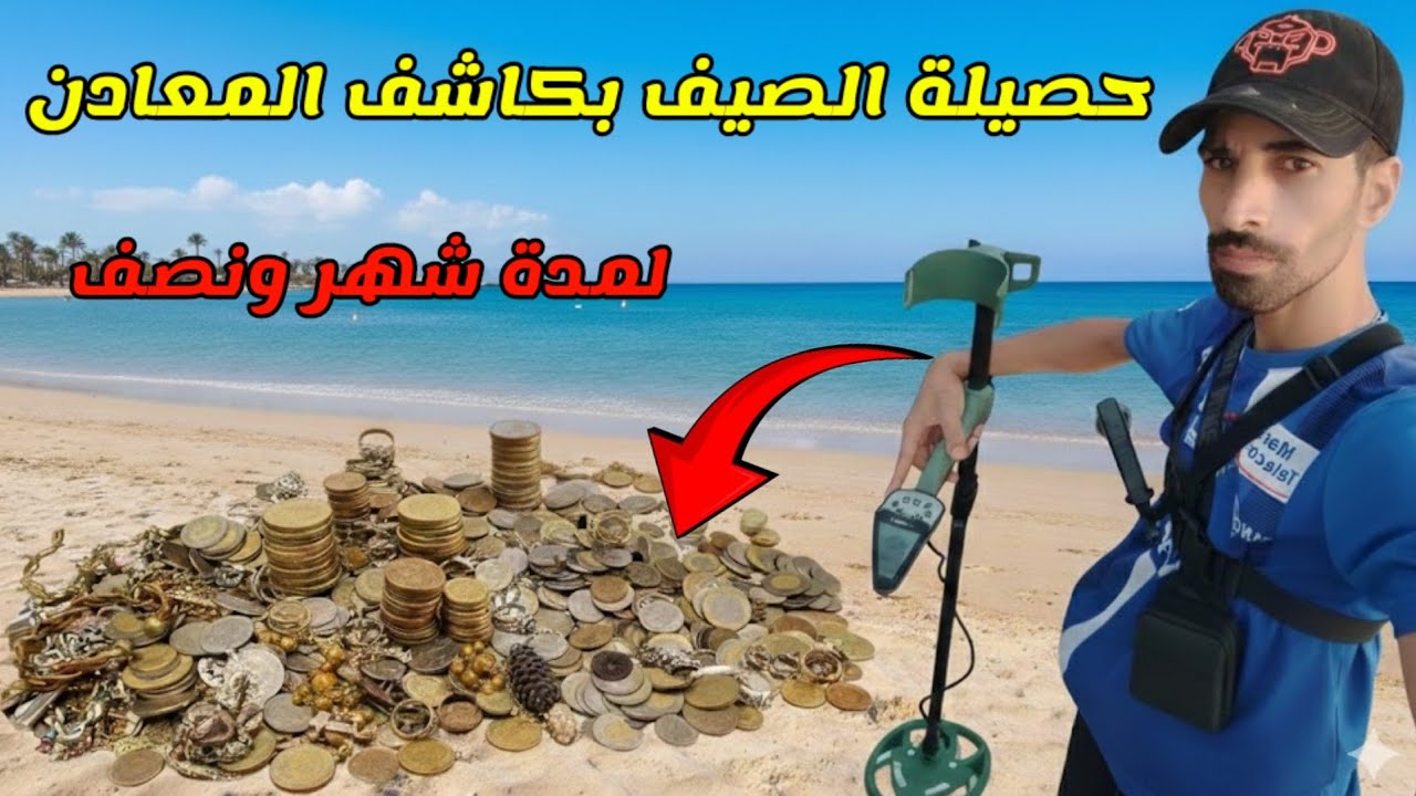 هاذي هي الحصيلة لي جبرت بكاشف المعادن بشواطئ طنجة لمدة شهر ونصف