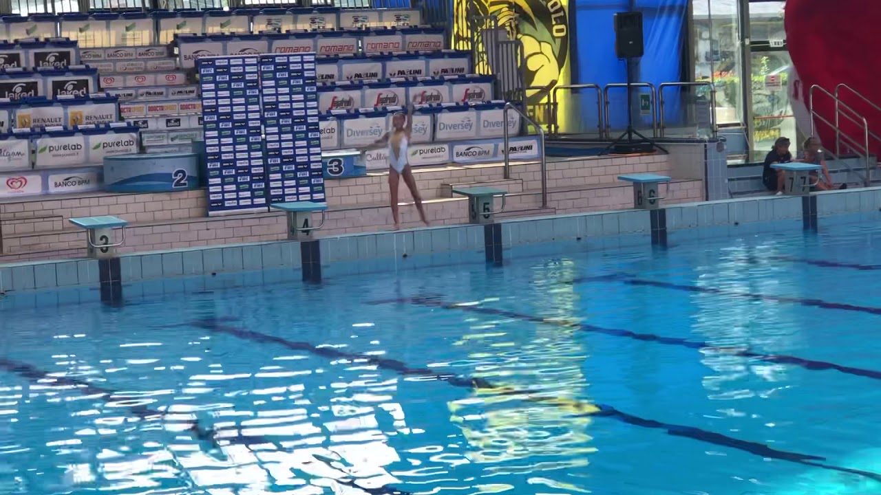 Nuoto Sincronizzato campionati italiani Busto Arsizio 2019 Alice Grifoni Es A