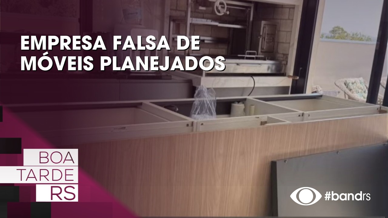Empresa falsa de móveis planejados