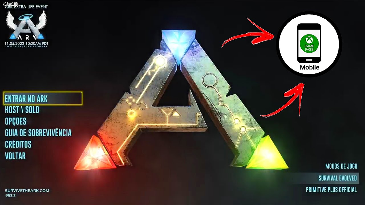 ARK de PC no CELULAR via XBOX GAME PASS