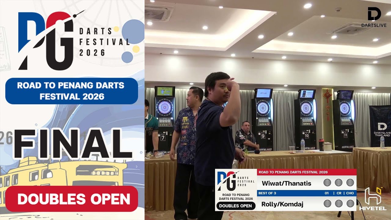 Road to Penang Festival 2026 | Doubles Open | Rolly/Komdej vs Wiwat/Thanatis