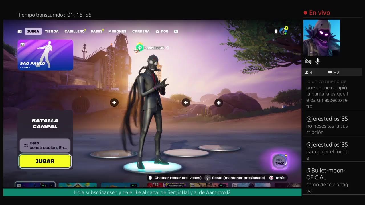 Directo de Fortnite