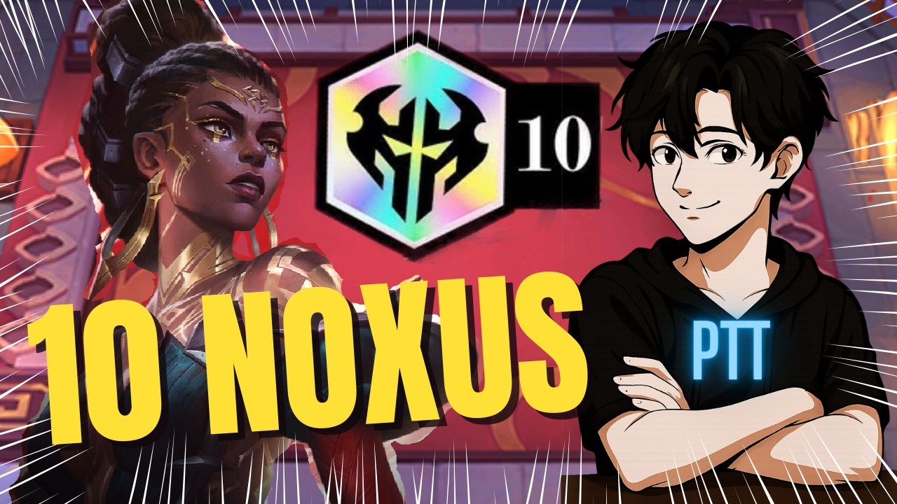 TÔI LÊN MỐC 10 NOXUS ROUND 5-1 NÂNG ATAKHAN LÊN 4 SAO HỦY DIỆT CẢ LOBBY | ĐẤU TRƯỜNG CHÂN LÝ MÙA 16