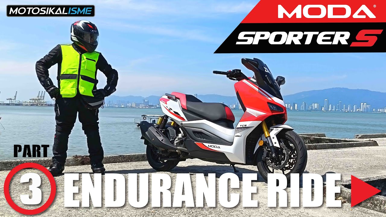 MODA SPORTER S 250 | ENDURANCE RIDE | FULL TANK TEST | 3 CHECK POINT | 17 HOURS, 47 MINUTES