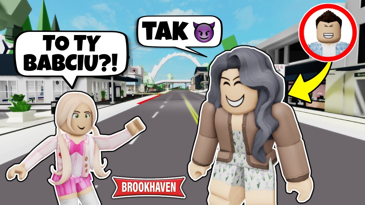 ZOSTAŁEM BABCIĄ NA BROOKHAVEN! 👵