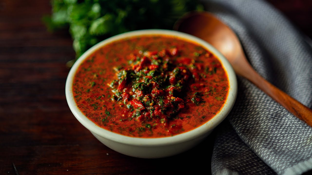 Easy Red Chimichurri Sauce