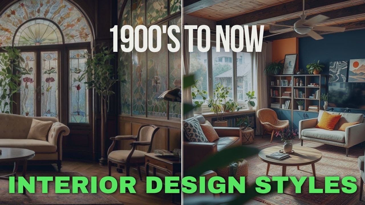 Interior Design Evolution – From 1900 to Today’s Trends!