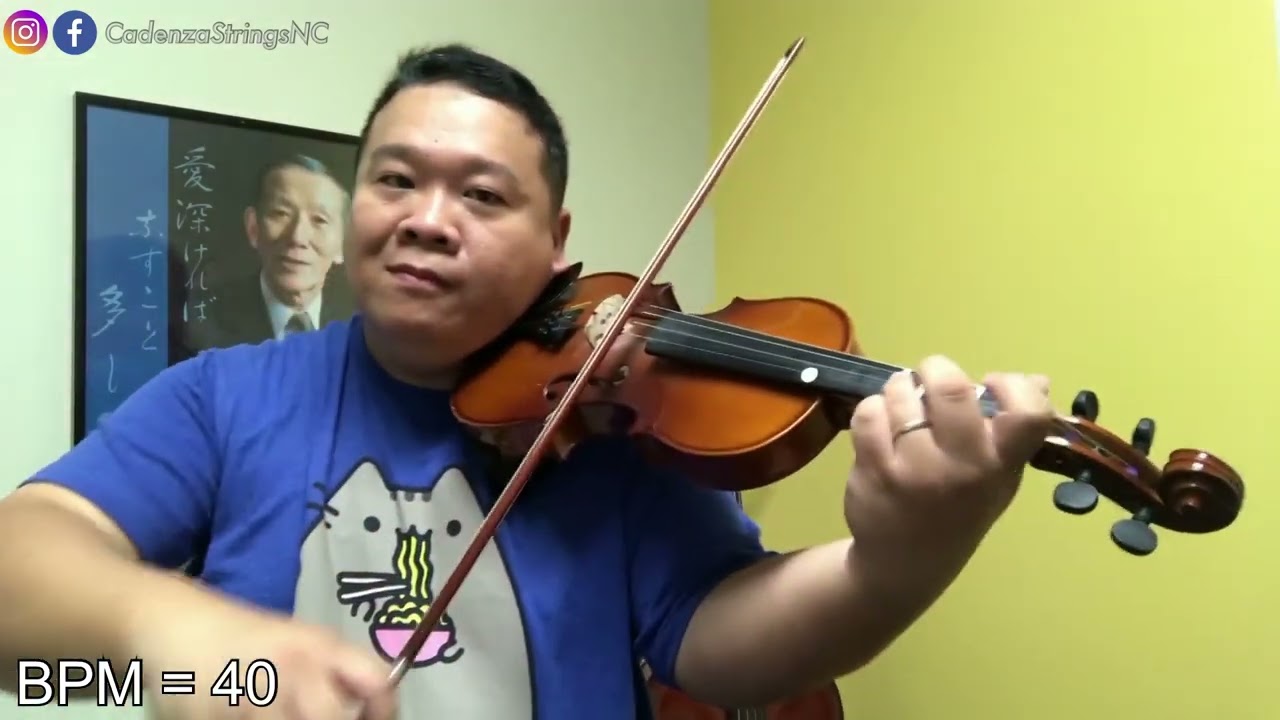 Humoresque | Slow Practice | Suzuki Violin Book 3