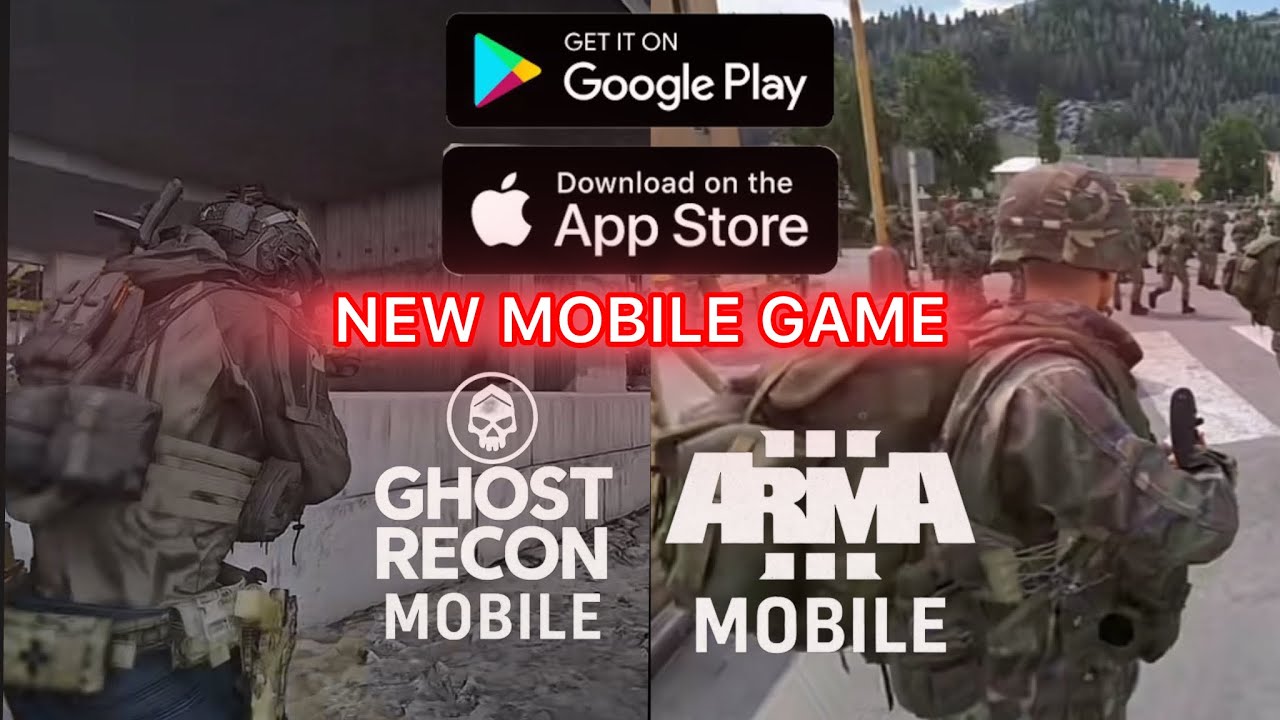 ARMA 3 MOBILE & GHOST RECON MOBILE😱