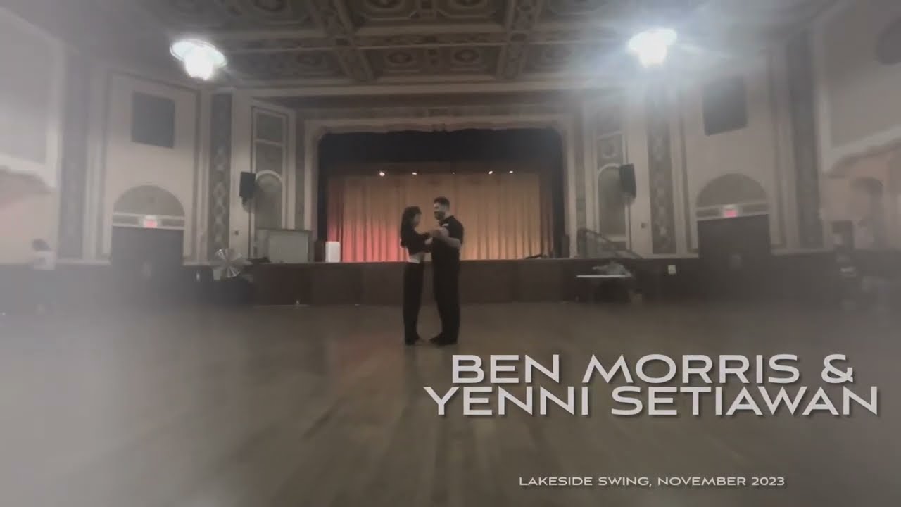 Ben Morris & Yenni Setiawan, Lakeside Swing November 2023.