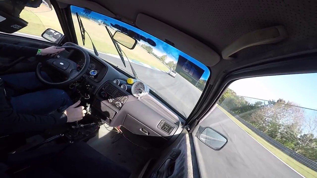 01/07/2018 - Ford Escort MK4 Duratec - Friends Trackday - AIC - (raw)