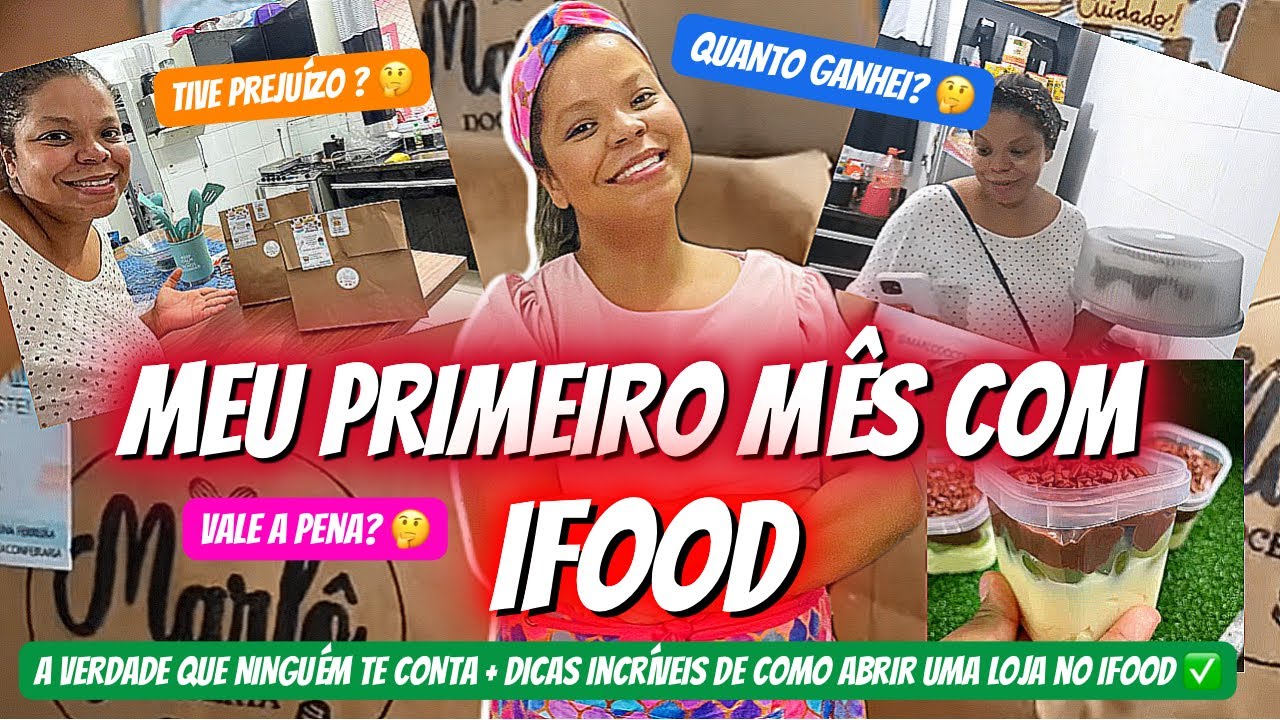 🤑QUANTO GANHEI NO PRIMEIRO MÊS COM IFOOD? TRABALHAR COM IFOOD VALE A PENA?🤔