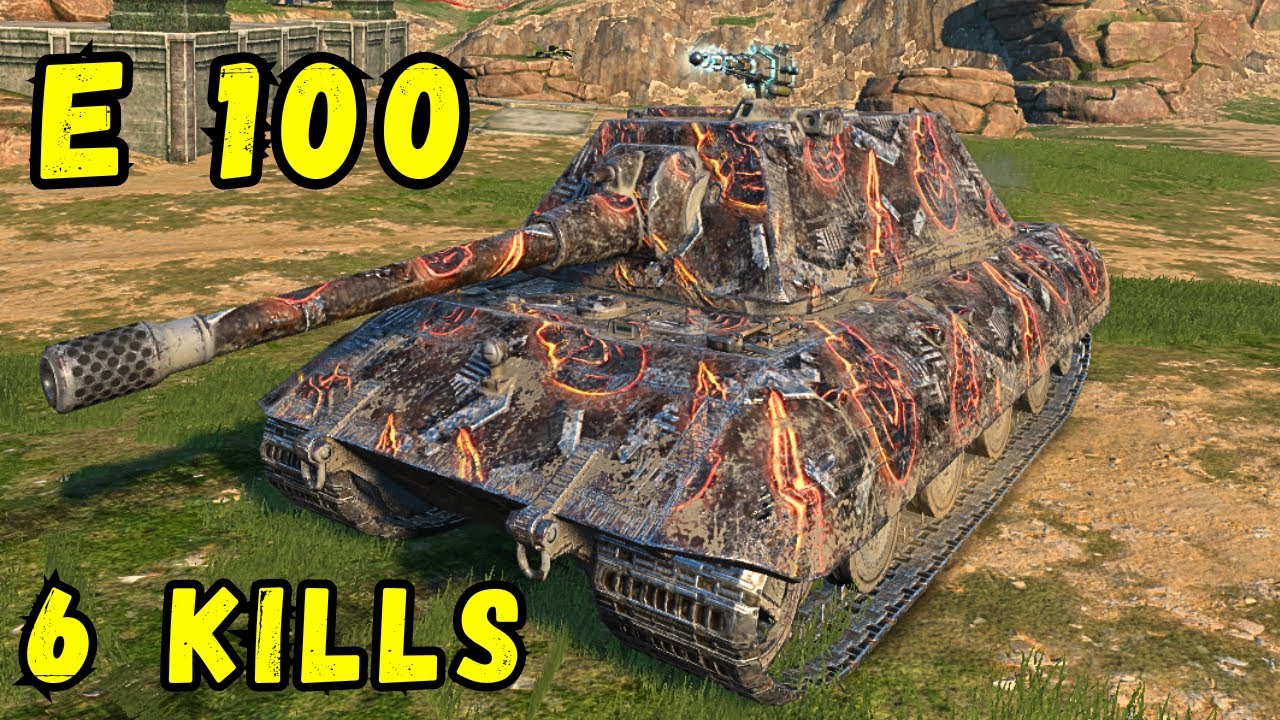 E 100 | 11,1 K DAMAGE | 6 KILLS | Blindshot WOT Blitz Replays