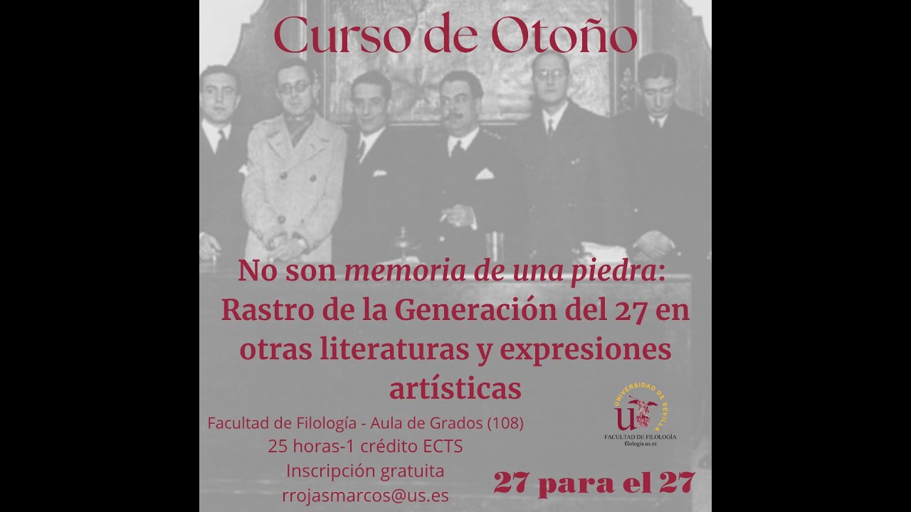 CURSO DE OTOÑO 2025 - Conferencia de Lola López Enamorado