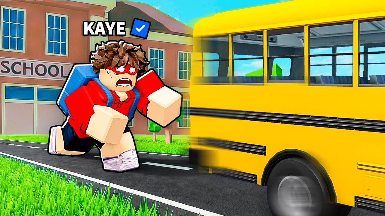 ROBLOX LATE TO SCHOOL..