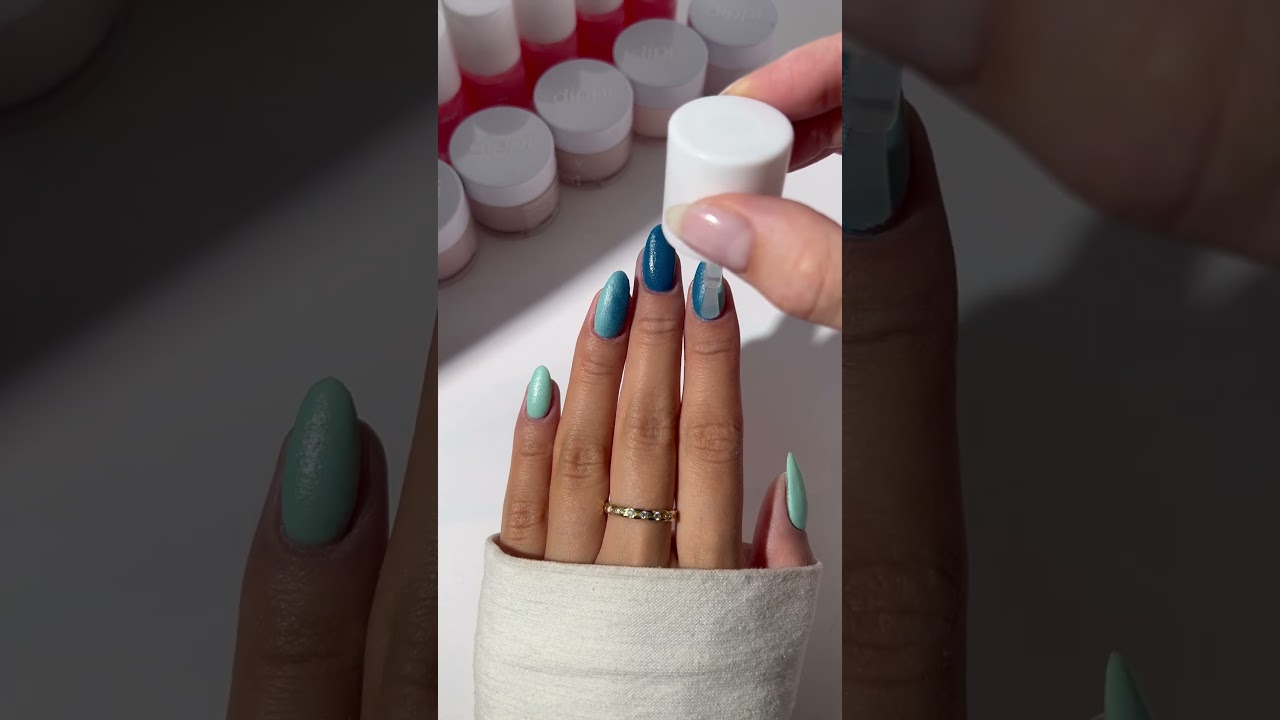 💅✨ Pastell & Power &ndash; En Neglelook du M&Aring; pr&oslash;ve i &aring;r! 💚💙