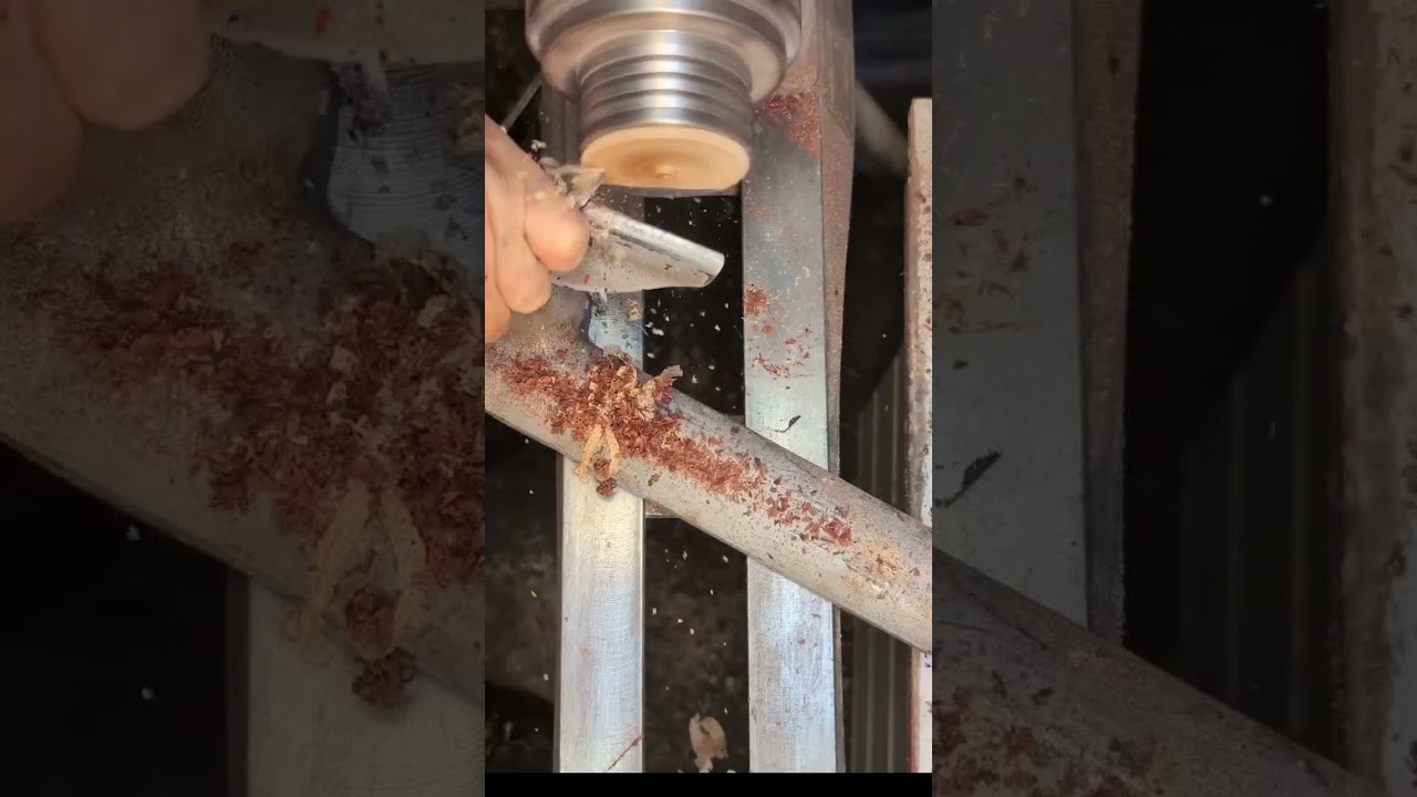 Woodturning: the making of a #yoyo