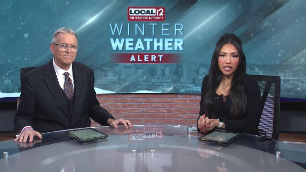 Snow coverage in Cincinnati