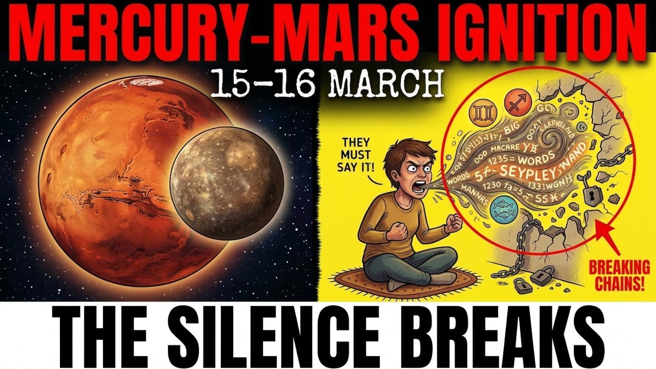 Mercury-Mars IGNITION Gives You the Words — 3 Signs Finally Say What They've Been Holding Back