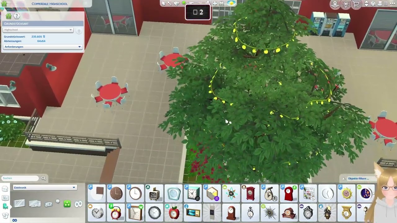 Teil 14 von meinem Highschool Umbau mit Livestream in Die Sims 4