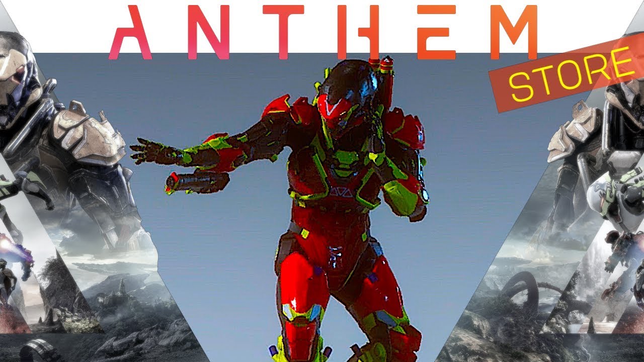 Anthem Featured Store | All Item/Javelin Combinations | 28 May 2019