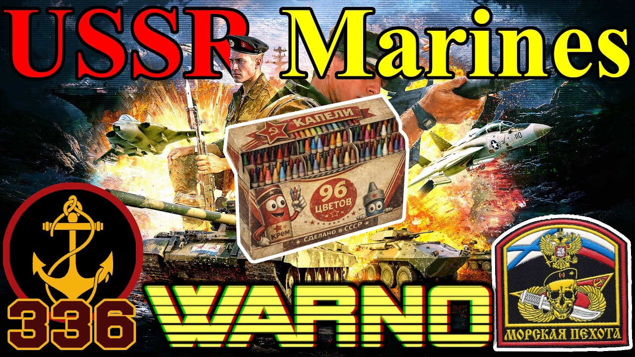 NEW Warno Landjut DLC - USSR 336y MARINE Division - FULL Showcase